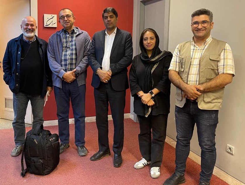 بازدید دکتر مهدی زارع و مهندس محمد درویش از موزه