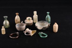 شیشه و آبگینه های موزه جندی شاپور